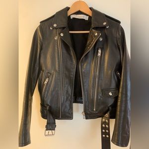 IRO leather biker jacket